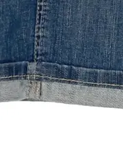 Vorschaubild 10 von Jeansrock Damen Minirock Blau Gr. 38 Baumwolle Casual
