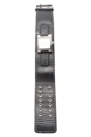 Vorschaubild 1 von Damen Armbanduhr Schwarz Leder Edelstahl Casual Elegant