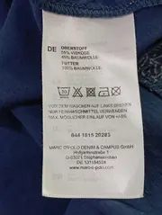 Vorschaubild 4 von Damen Volantrock 36/S Blau Grafisch Bohemian Rüschen