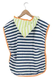 Vorschaubild 2 von Slappa Kinderhandtuch Blau Gestreift mit Kapuze Badeponcho