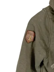 Vorschaubild 2 von Damen Kapuzenpullover Hoodie Gr. 36/S Grün Casual