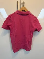 Vorschaubild 2 von Damen Poloshirt Gr. 40 Pink Casual Pailletten-Applikation