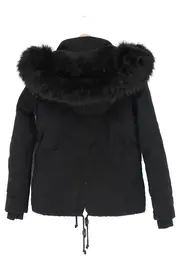 Vorschaubild 2 von True Prodigy Damen Parka Winterjacke Schwarz XS Kapuze Fellbesatz