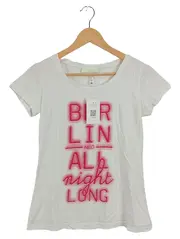 Vorschaubild 1 von Damen T-Shirt Berlin Schriftzug Kurzarm Weiß Gr. S