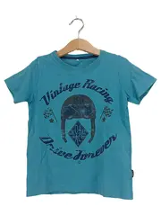 Vorschaubild 1 von Kinder T-Shirt Vintage Racing Gr. 116 Türkis Baumwolle