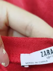 Vorschaubild 4 von Damen Freizeitkleid Rot Gr. 40/L Casual