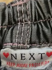 Vorschaubild 4 von Kinder Cargohose Grau Uni Gr. 68 Baumwolle Casual Freizeit