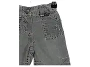 Vorschaubild 2 von Kinder Cargohose Grau Uni Gr. 68 Baumwolle Casual Freizeit