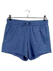 Vorschaubild 1 von Sport Shorts Damen Gr. 40/42 Blau Meliert Sportlich