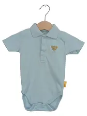 Vorschaubild 1 von Baby Body Gr. 62 Blau Polo Kragen Teddy Logo Baumwolle