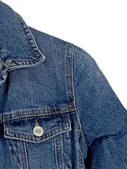 Vorschaubild 3 von Jeansjacke Damen Gr. 30 Blau Casual Denim Jacke