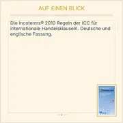 Vorschaubild 2 von ICC Incoterms 2010 Regeln Taschenbuch Deutsch Englisch Fachbuch Wirtschaft