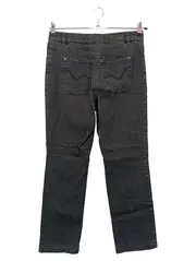 Vorschaubild 2 von Damen Jeans Straight Leg Gr. 38/M Grau Casual Denim Hose