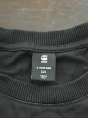 Vorschaubild 5 von Herren T-Shirt Gr. 54/XXL Schwarz Casual Baumwolle