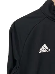 Vorschaubild 3 von Trainingsjacke Herren M Schwarz Sport Polyester Logo Reißverschluss