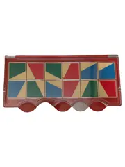 Vorschaubild 1 von mini LÜK Lernspiel Geometrisch Kunststoff Rot ab 4 Jahre