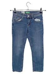 Vorschaubild 1 von Kinder Jeans Regular Fit Blau Gr. 140 Baumwolle