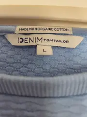 Vorschaubild 8 von Damen Pullover Einheitsgröße Blau Casual Strukturmuster