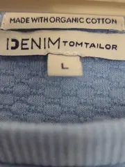 Vorschaubild 7 von Damen Pullover Einheitsgröße Blau Casual Strukturmuster