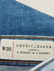 Vorschaubild 3 von Damen Skinny Fit Jeans W28/36 S Blau Baumwolle Casual