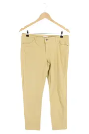 Vorschaubild 1 von Stoffhose Damen Gelb W29/38/M Casual Preppy Baumwolle