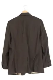 Vorschaubild 2 von Herren Sakko Business Braun Gr. 44/XS Klassisch Elegant Schurwolle