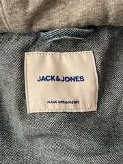 Vorschaubild 5 von Herren Jeansjacke Kapuze Blau Gr. 50/L Baumwolle Casual