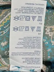Vorschaubild 4 von Damen Bluse Gr. 36/S Paisley Mehrfarbig Baumwolle Elegant