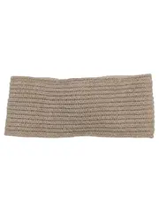Vorschaubild 2 von Damen Stirnband Beige Rippstrick One Size Warm Winter