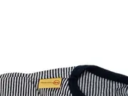 Vorschaubild 3 von Baby Body Langarm gestreift blau Gr. 68 mit Teddy-Applikation