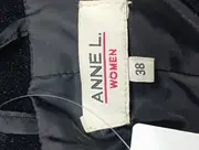 Vorschaubild 3 von ANNE L. Damen Samt Blazer Schwarz Gr. 38/M Elegant Klassisch Business