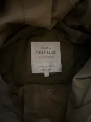 Vorschaubild 4 von Damen Parka Kapuze Oliv Gr. S 36 Baumwolle Freizeit Übergangsjacke