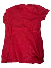 Vorschaubild 2 von Damen T-Shirt Rot Logo-Print Gr. S Baumwolle Casual