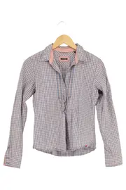 Vorschaubild 1 von MARC O POLO Damen Bluse 36/S Mehrfarbig Kariert Langarm Hemdbluse Casual