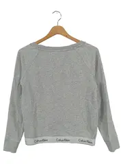 Vorschaubild 2 von Pullover Damen Grau Gr. 32/XS Casual Streetwear Sweatshirt