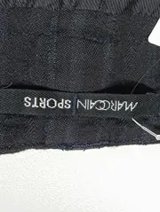 Vorschaubild 3 von Damen A-Linienrock Gr. 40/L Blau Gestreift Wolle Leinen Business