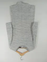 Vorschaubild 2 von Damen Freizeitkleid Gr. S/36 Grau Meliert 3/4 Arm Casual