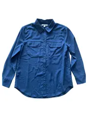 Vorschaubild 1 von Hemdbluse Damen Gr. S Blau Casual
