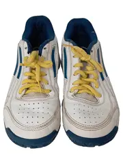 Vorschaubild 2 von Sportschuhe Kinder Gr. 35 Weiß Blau Gelb Turnschuhe Sportlich