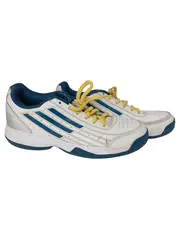 Vorschaubild 1 von Sportschuhe Kinder Gr. 35 Weiß Blau Gelb Turnschuhe Sportlich