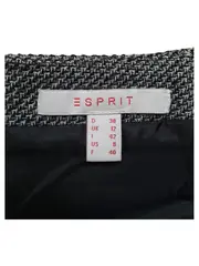 Vorschaubild 3 von Damen Bleistiftrock Gr. 38 Grau Wolle Minirock Reißverschluss