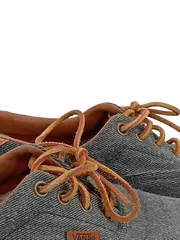 Vorschaubild 4 von Sneaker Low Damen Grau Gr. 38 Melierte Textil Schnürung Casual