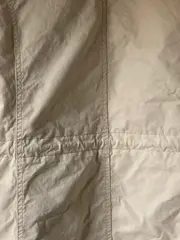 Vorschaubild 5 von Damen Parka Beige Gr. 38 Kapuze Fellbesatz Freizeit Baumwolle