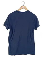 Vorschaubild 2 von Herren T-Shirt Blau Gr. M/48 Basic V-Neck