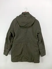 Vorschaubild 4 von Damen Übergangsmantel Gr. 40/M Grün Casual Jacke Kapuze