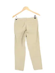 Vorschaubild 2 von Damen Stoffhose Beige Gr. 36/S Casual Baumwolle Chino Hose