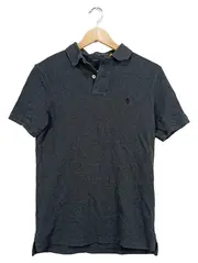 Vorschaubild 1 von Poloshirt Damen 34/XS Grau Casual Kurzarm Polo Shirt