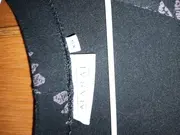 Vorschaubild 3 von Damen Freizeitkleid XS Schwarz Viskose Midi