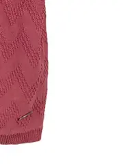 Vorschaubild 3 von EDC Damen Cardigan Strickjacke Rosa Gr. 40/L Baumwolle Casual