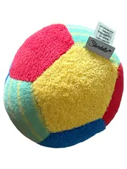 Vorschaubild 1 von Baby Rassel Spielball Mehrfarbig Baumwolle Greifling